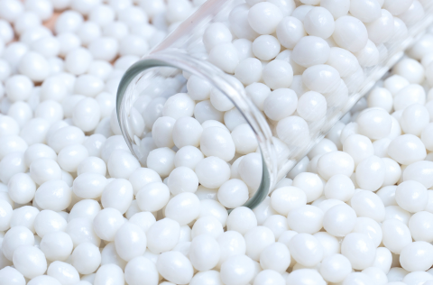 Hạt cấp lọ r-PET